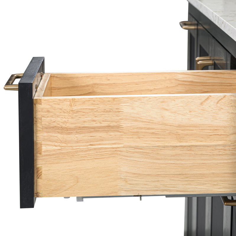 Luka 60 in. Single Sink Bathroom Vanity in Black Oak
