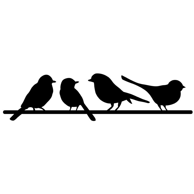 black and white bird graphics