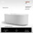 MonBlari 59" X 29" Acrylic Freestanding Soaking Bathtub with Overflow and Pop-up Drain For Bathroom-120392937