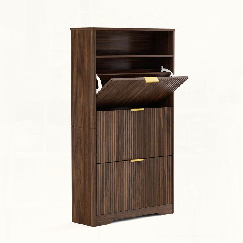 Armoire de rangement haute pour chaussures