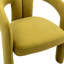 Fauteuil de cuisine en velours rembourré-125536130