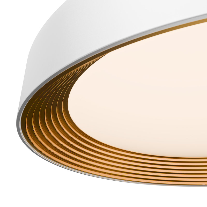 Plafonnier encastré à intensité variable avec interrupteur de température de couleur Gaston de 2700K / 3000K / 3500K / 4000K
