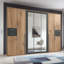 Jaclynn 9 Door Manufactured Wood Wardrobe-499999704