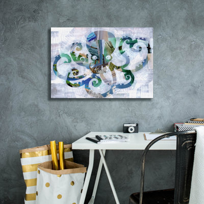 'Octopus' by Artpoptart Canvas Wall Art