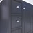 36" Black Bathroom Vanity Cabinet