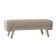 Banc rembourré lorain