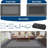 9x18 FT Black and Gray Reversible Outdoor Rug, Waterproof Plastic Straw Patio Carpet, Portable Collapsible Fade-Proof Weather Resistant Mat for Camping Deck Porch RV Beach-688320079-688320078