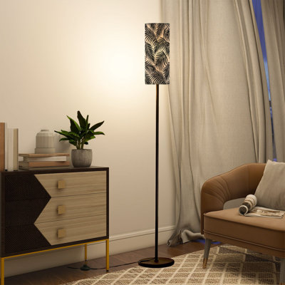 Lampe sur pied Tropical Palm Leaf