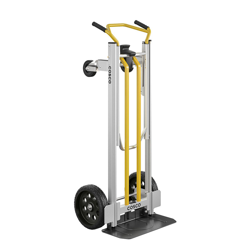 Diable pliable 3-en-1 COSCO, Jaune