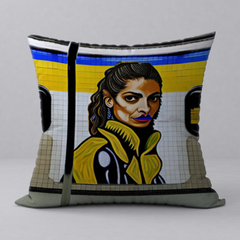 Reversible Throw Pillow