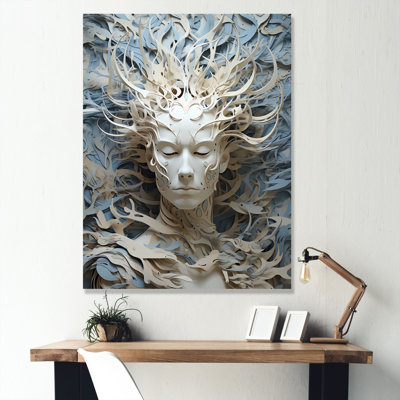 Mythique créature extraterrestre, peinture I