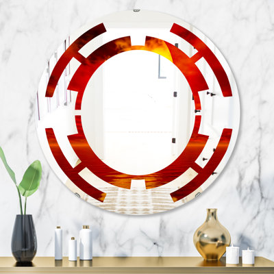 Miroir mural sans cadre Space Sun