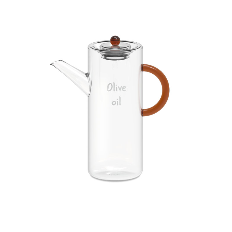 Bouteille d'huile en verre borosilicaté