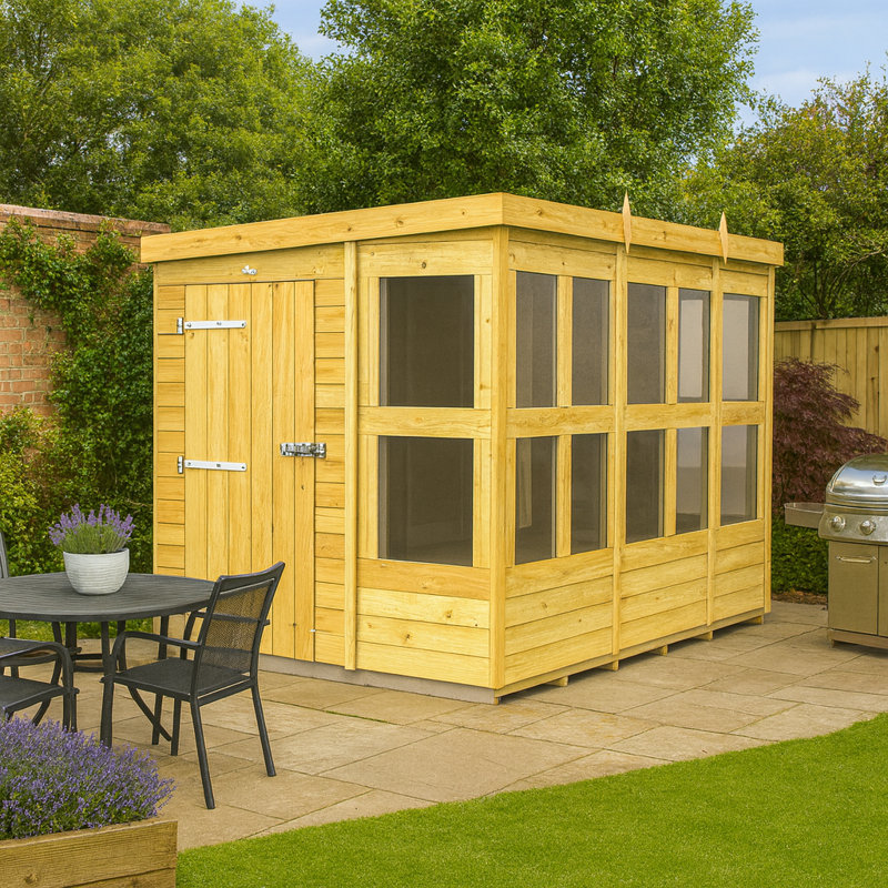 10ft x 6ft Pent Potting Shed