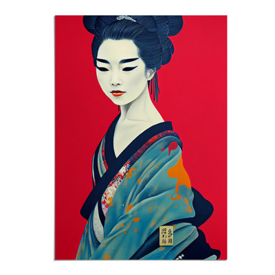 Charismatic Geisha - Wall Art
