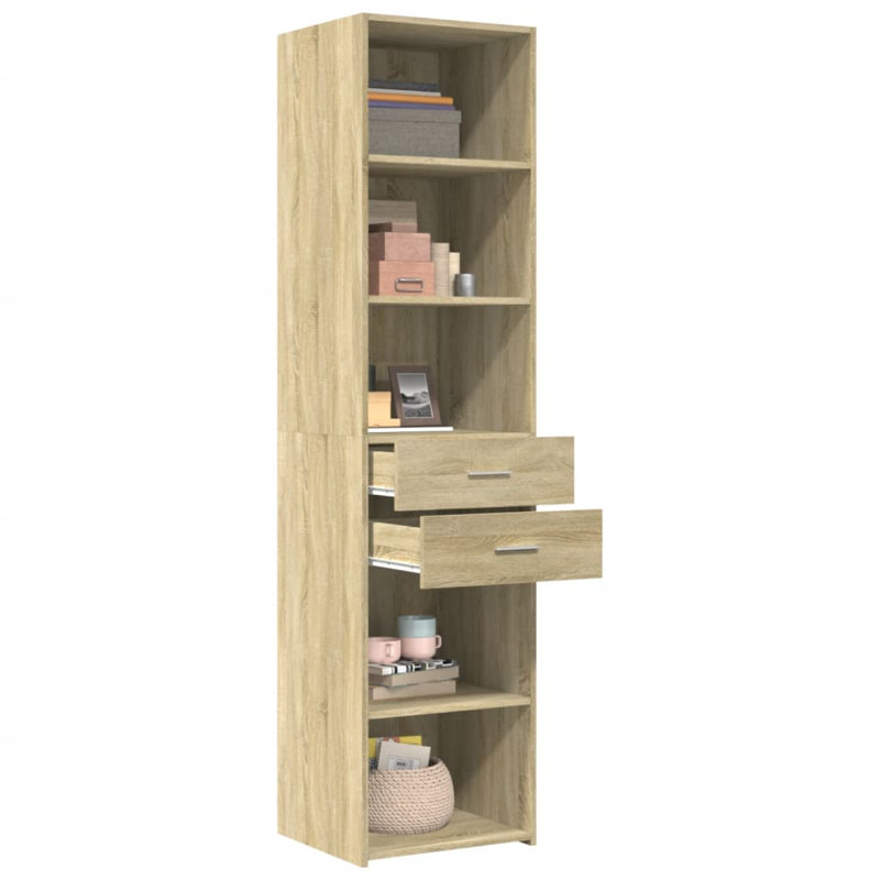 Shamore Bookcase, Sonoma Oak