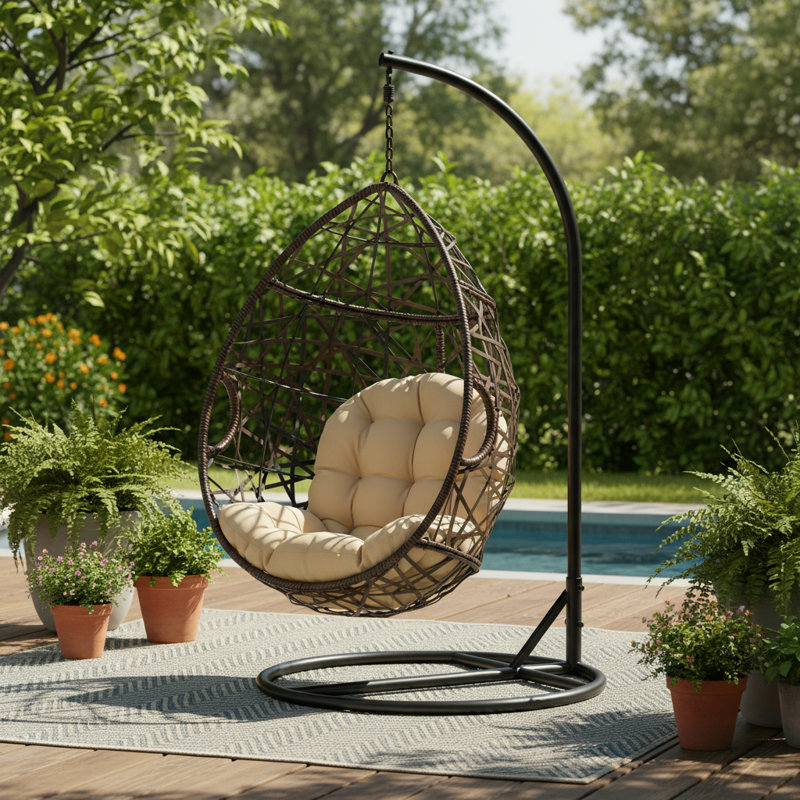 Fauteuil à œufs suspendu Aurelian Nest