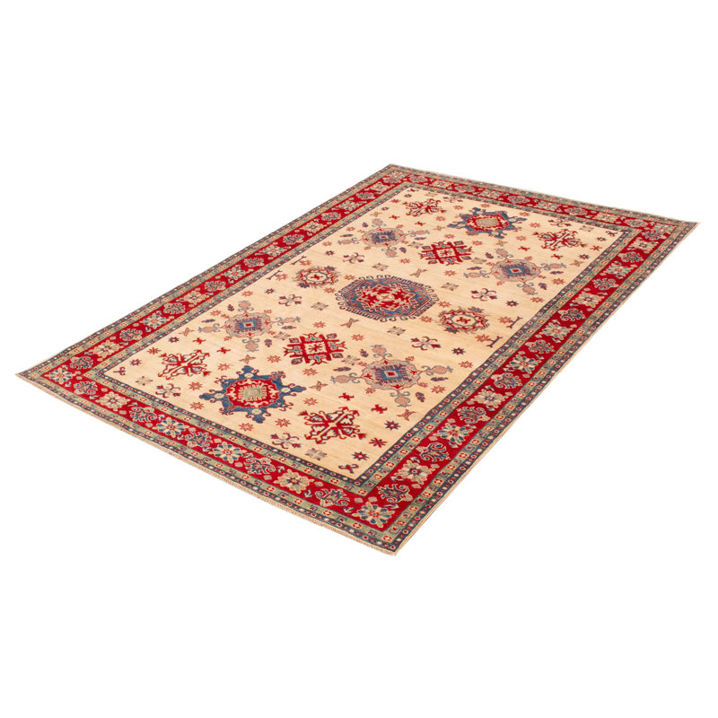 Tapis crème Finest Ghazni 6 pi 6 po x 9 pi 9 po