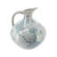 Vase en céramique bleu et blanc Bulbous