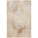 Haydel Oriental Machine Washable Power Loom Polyester Area Rug in Beige