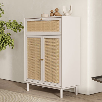 16 Pair Shoe Storage Cabinet