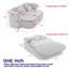 Canapé-lit en chenille 2 en 1 de 75 po Roomfitter-1825190256
