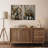 2Pcs Framed Rustic Metal Vase Wall Art Canvas Home Vintage Floral Farmhouse Decor Country Style Indoor Kitchen Living Room Bedroom Home Office Dining Ready To Hang 24X16 Inch