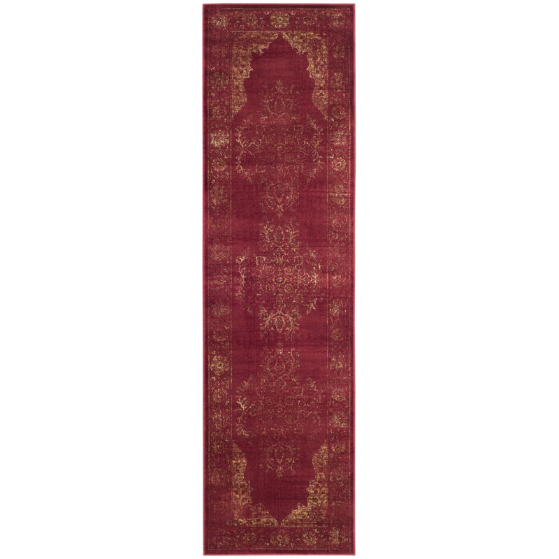 Tapis oriental performance rétro, Tapis de couloir 2 pi 2 po x 8 pi