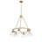 Felda 6 - Light Steel Dimmable Cone Chandelier-99998911-99998915