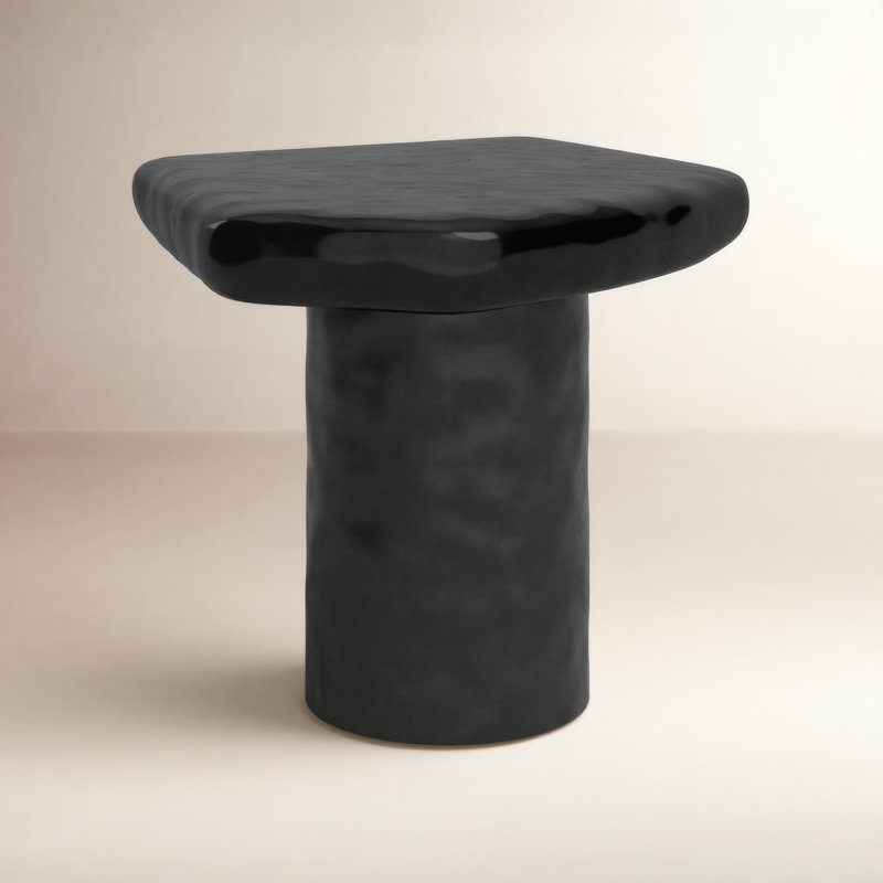 Karlo Concrete Top End Table