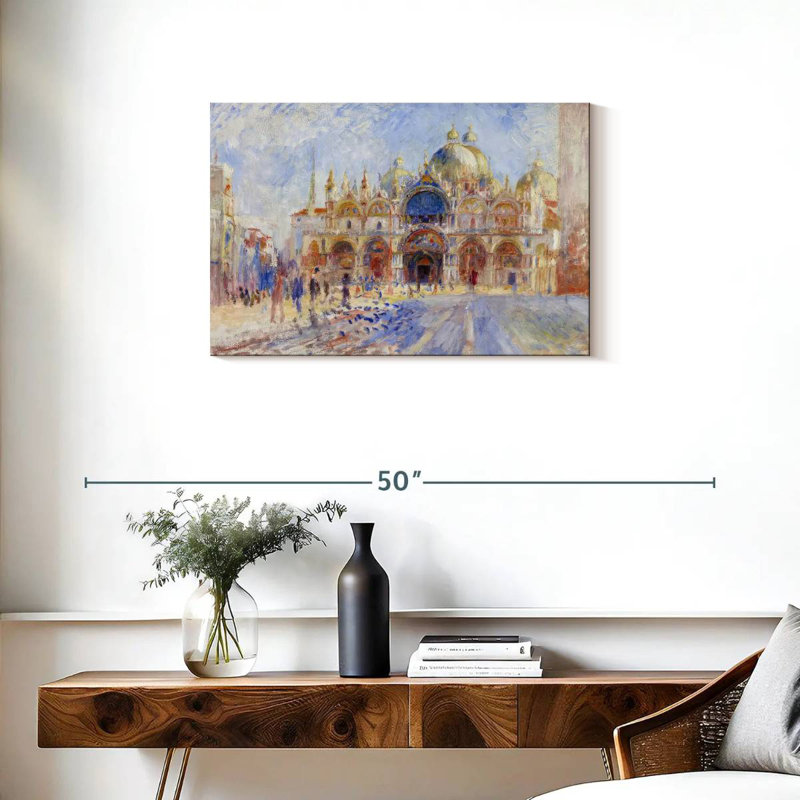 Lilie The Piazza San Marco Venice, 20" H x 30" W