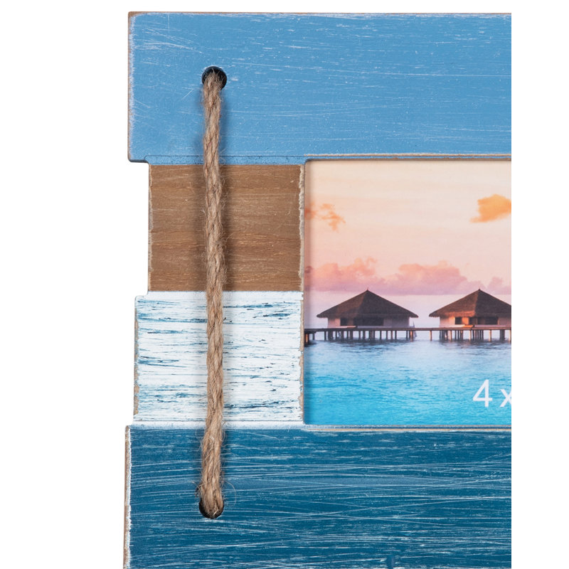 Cadre de plage en bois