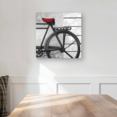 Rear Bicycle - Bike Bedroom Metal Print for Home Decor