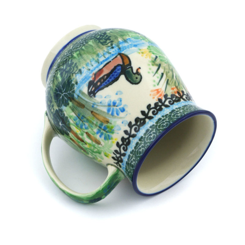 Grande tasse en grès poli 17 oz