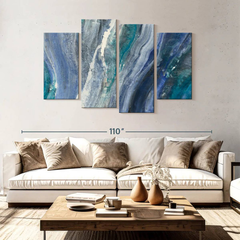 Avery Merging Rivers, 54" H x 84" W