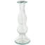  Ensemble de chandelles de table en verre 3 pièces