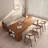 Walnut Rectangular Solid Wood desks-107466472-107466474