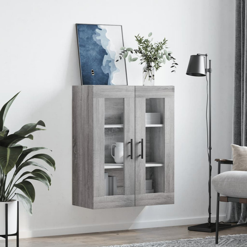 Laurinburg Wall Bathroom Cabinet, Grey Sonoma