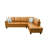 Faux Leather L-Shaped Sectional Left Hand Facing-81407052-87463985