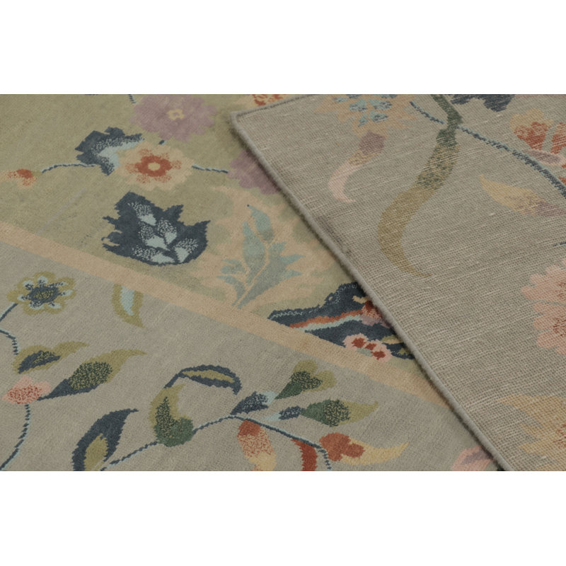 Art Deco Handmade Wool Area Rug