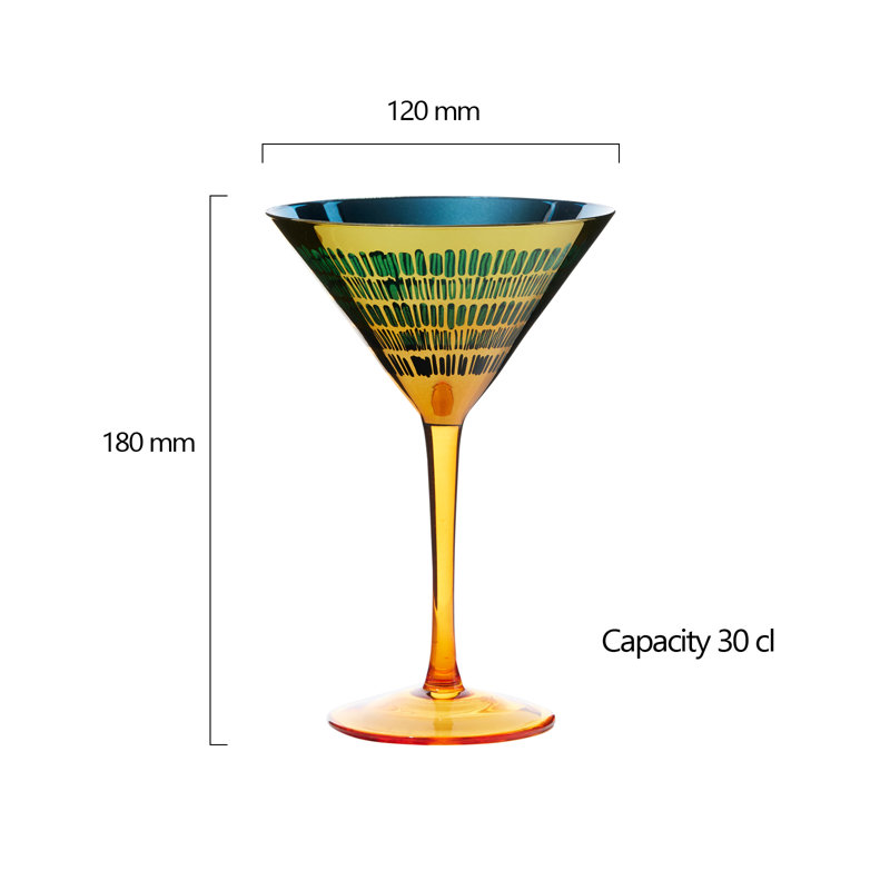 Fiesta Cocktail Glasses