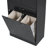 Bathroom Storage Cabinet with 2 Built-In Laundry Baskets-1114931764
