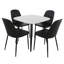Sisquoc Casual 5-Piece Dining Set - Solid Square Table & 4 Plastic Duo Chairs-1792836517-1811093363