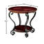 Table de bout en cerisier brun de style traditionnel 1pc