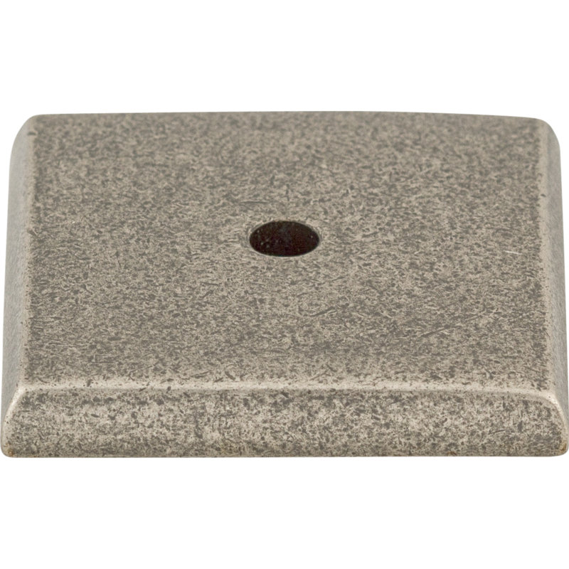 Aspen Square  Backplate, 0.875" H x 0.875" W x 0.19" D, Silicon Bronze Light