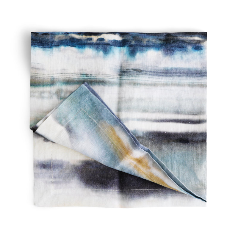 After The Storm Linen Square Napkins