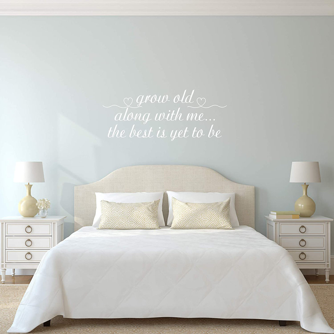 Text & Numbers Non-Wall Damaging Wall Decal Trinx 