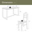 Five-Piece Set Table And Chair With Backrest, Industrial Style, Solid Structure-1635804306-1635804308-1635804330