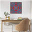«Kaleidoscope Poppies» par Lucia Gianello, reproduction d'art sur toile encadrée