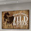 « wild & free 2 », impression sur toile tendue-17746631
